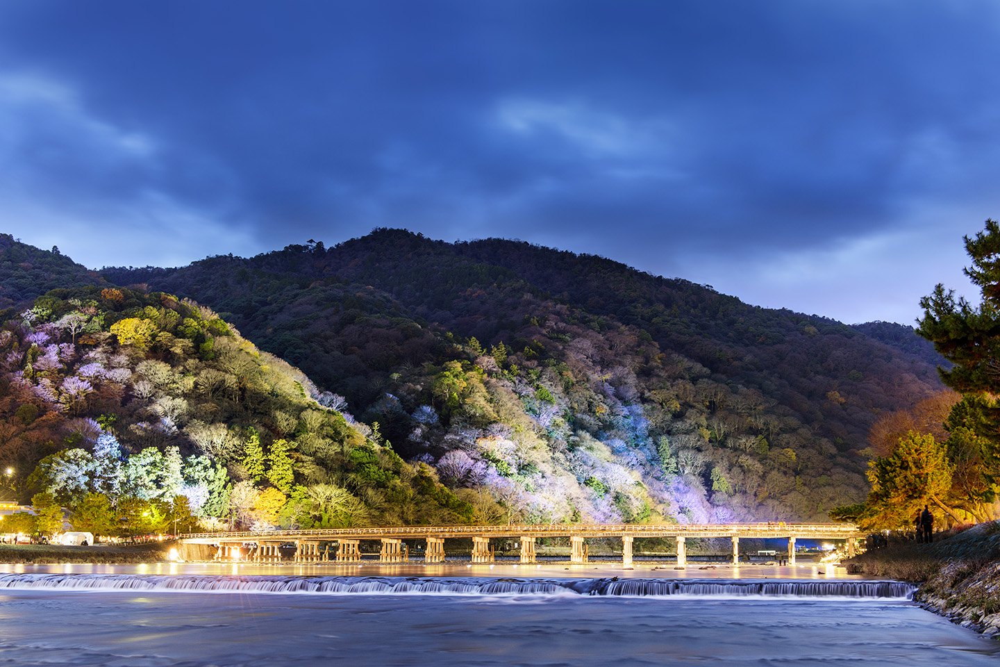 京都嵐山渡月橋